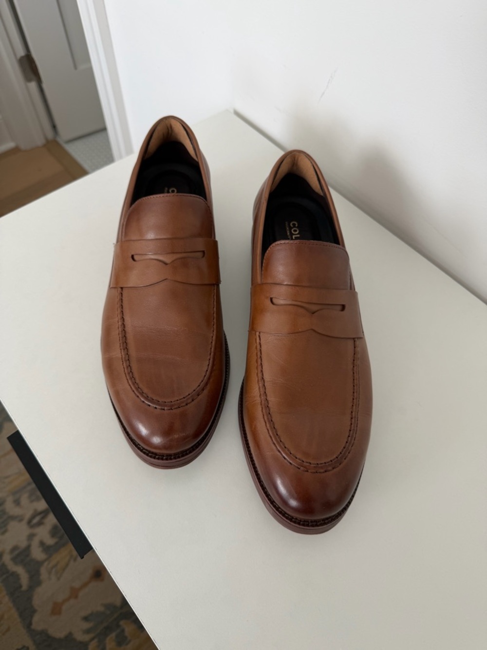 Men's Cole Hann Ledley Grand Penny Loafers Worn twice - Size 10 Wide